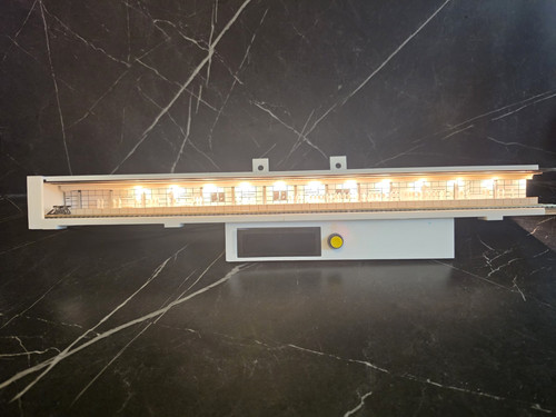 Spur gauge diorama - gauge, n