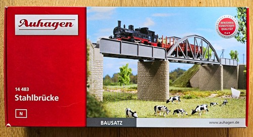 Auhagen 14483 stahlbrücke - auhagen,